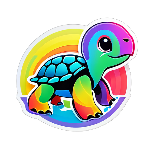 rainbow-turtle